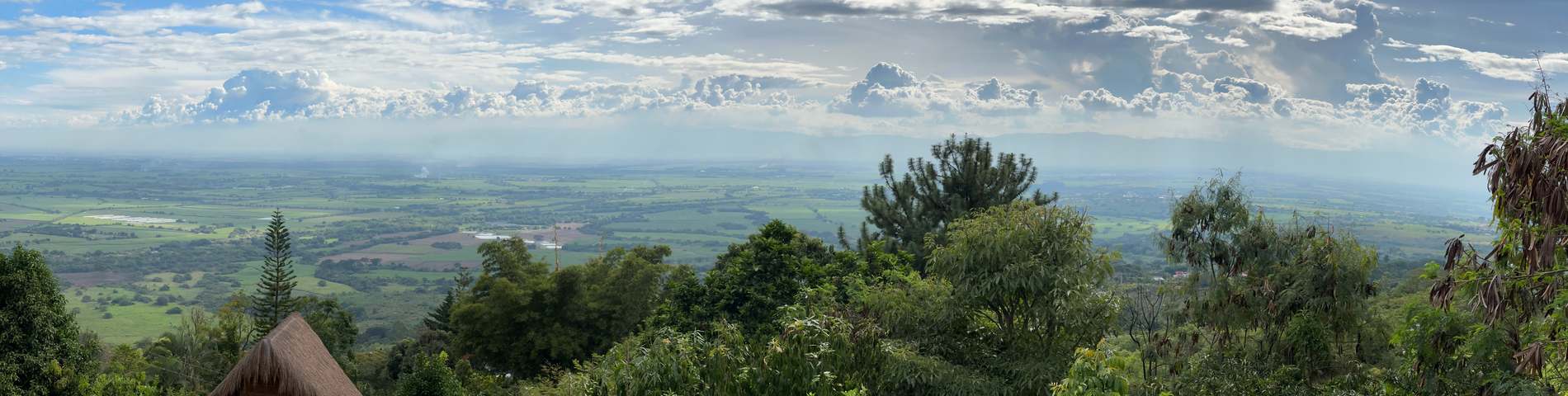 Vista panorámica del Valle del Cauca desde Casa Guala